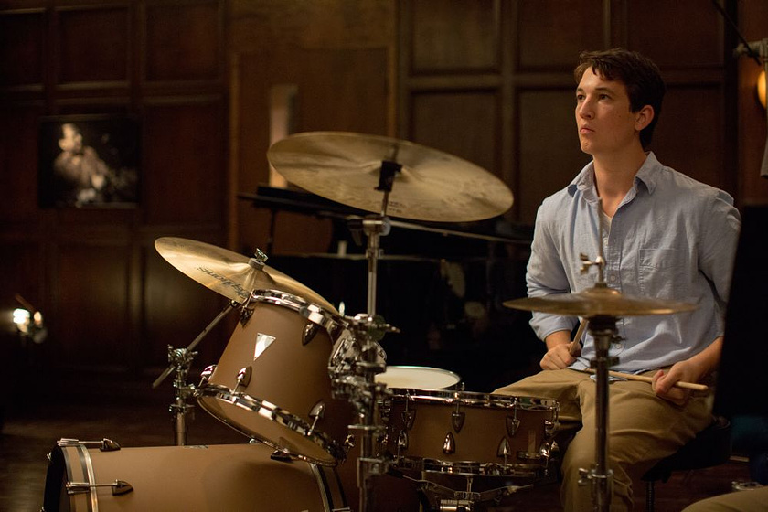 Miles Teller en Whiplash