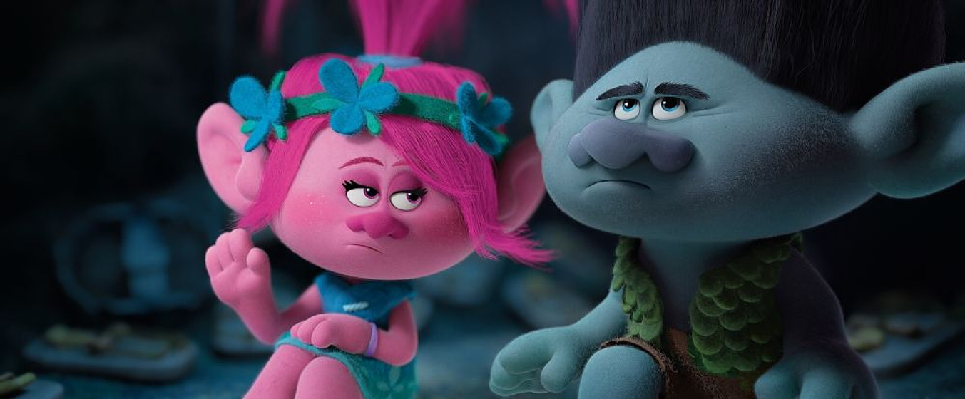 still of movie Trolls