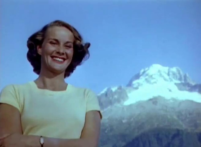 Alida Valli en La Montaña Trágica