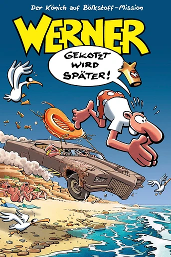 Poster de Werner - Gekotzt wird später!