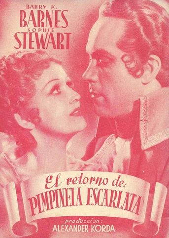 Poster de El Retorno de la Pimpinela Escarlata