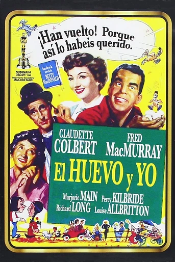 Poster de El Huevo y yo
