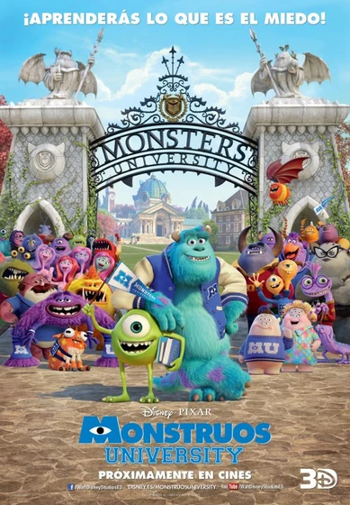 Imagen de monstruos-university (Cartel final)