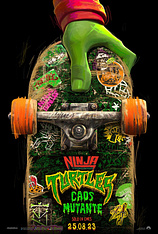 poster of movie Ninja Turtles. Caos Mutante