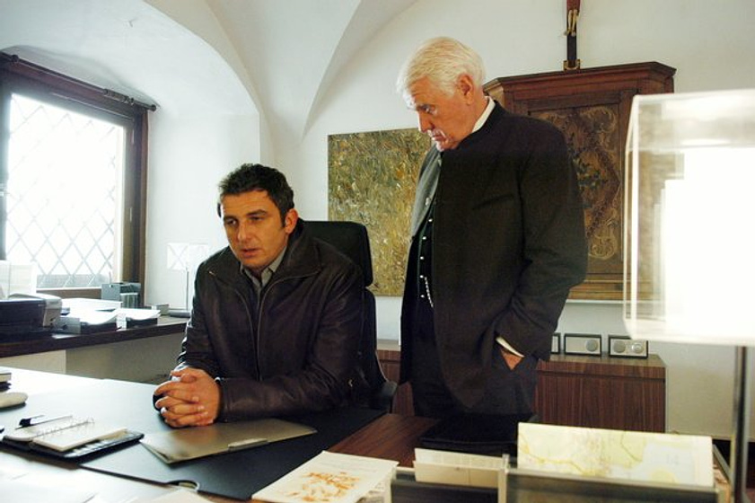 Hans Sigl y Werner Prinz en El Secreto del Lago