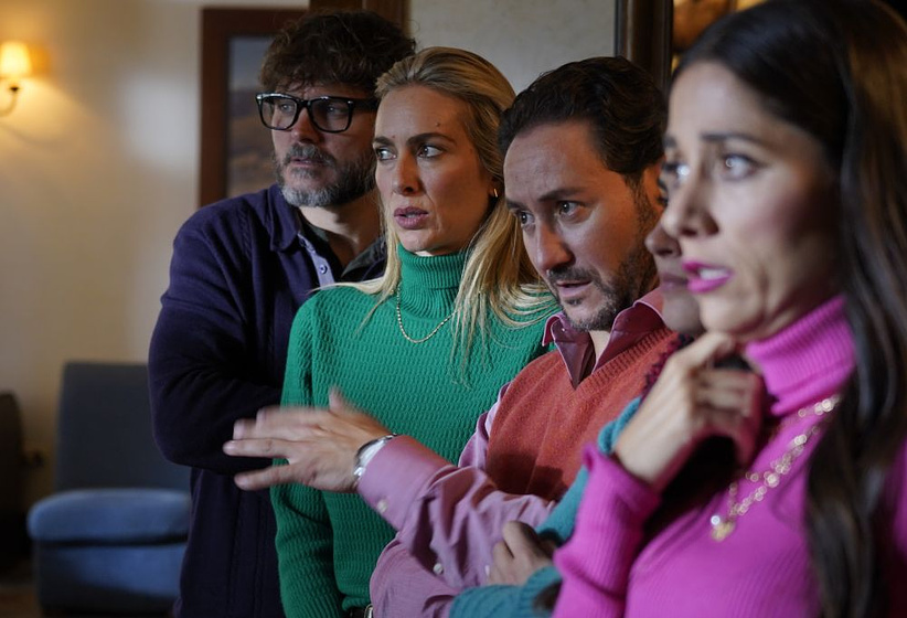 Kira Miró, Carlos Santos, Mariam Hernández y Salva Reina en Todos lo hacen