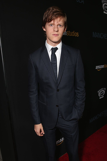 Lucas Hedges en Manchester frente al mar (Premiere en Los Angeles. 2016)