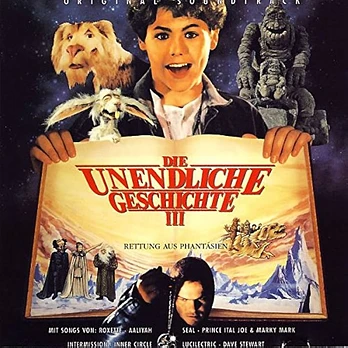 Carátula de la banda de sonido de Las Aventuras de Bastian: La Historia Interminable III