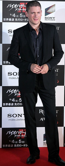 Wentworth Miller en Resident Evil. Ultratumba (Premiere Tokio)