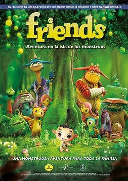 Friends. Aventura en la isla de los monstruos