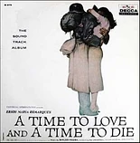 Carátula de la banda de sonido de Tiempo de amar, tiempo de morir