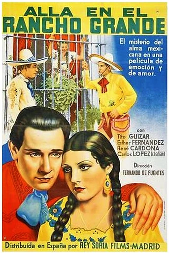 Poster de Allá en el Rancho Grande