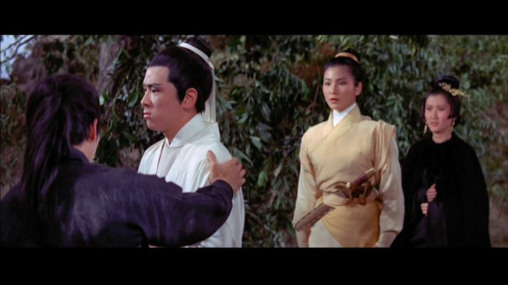 Jimmy Wang Yu y Pei-pei Cheng en Golden Swallow