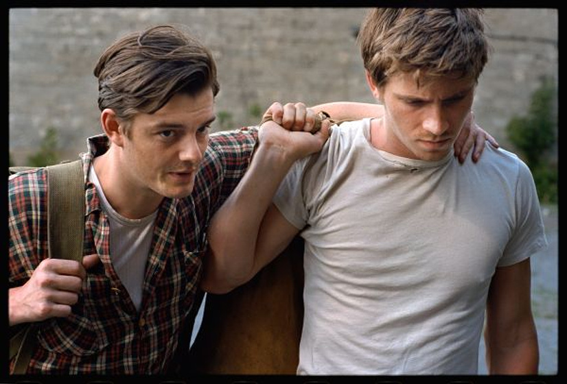 Garrett Hedlund y Sam Riley en On the Road (En la carretera)