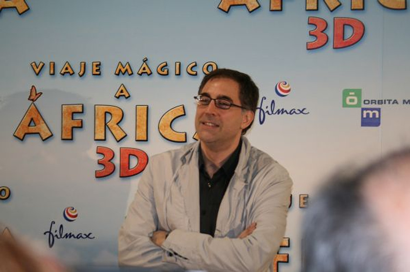 Jordi Llompart en Viaje mágico a África (Rueda de prensa en Madrid. Mayo 2010)