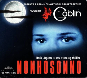 Carátula de la banda de sonido de Insomnio