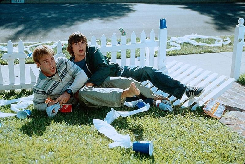 Ashton Kutcher y Seann William Scott en Colega, ¿Dónde está mi Coche?