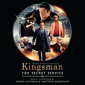 Carátula de la banda de sonido de Kingsman: Servicio secreto