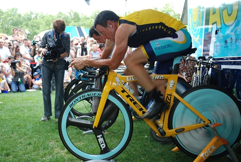 Lance Armstrong en The Armstrong Lie
