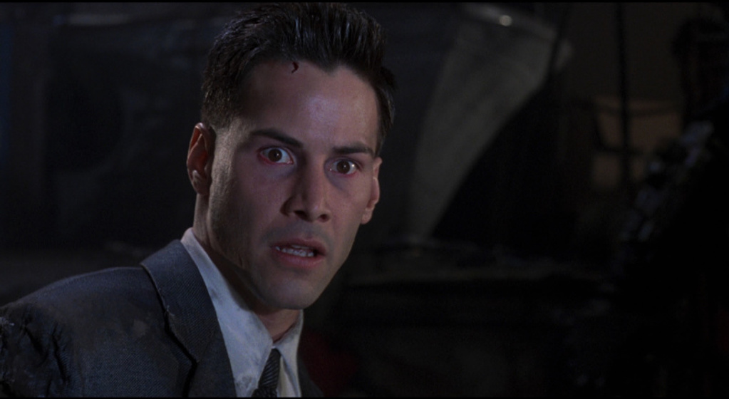Keanu Reeves en Johnny Mnemonic