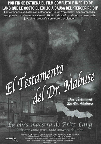 poster of content El Testamento del Dr. Mabuse