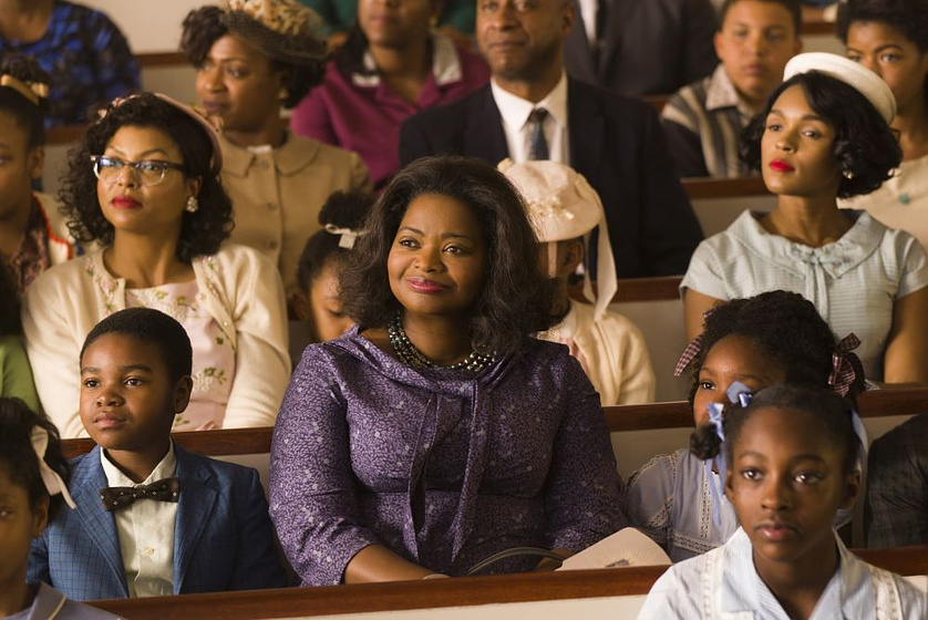 Taraji P. Henson, Octavia Spencer y Janelle Monáe en Figuras ocultas