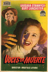 poster of movie Voces de muerte (1948)