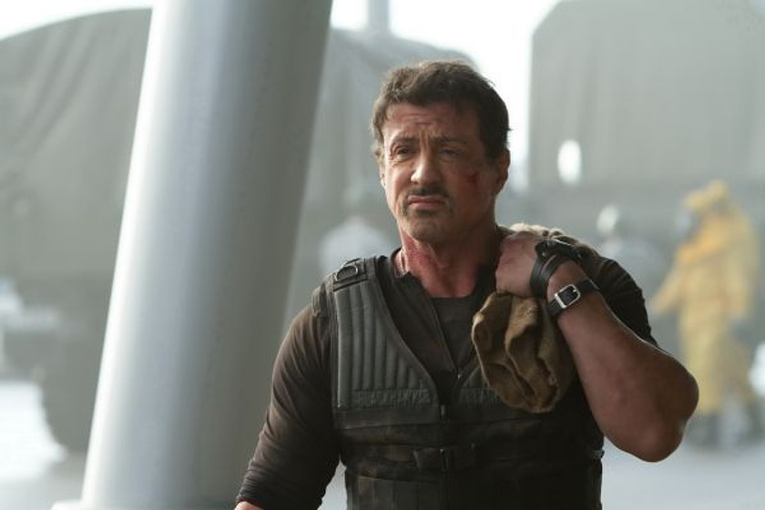 Sylvester Stallone en Los Mercenarios 2
