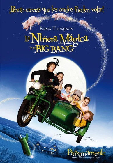 Imagen de La niñera mágica y el Big Bang (Cartel)