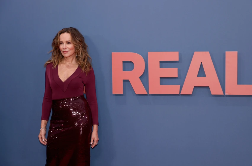 Jennifer Grey en a-real-pain (BFI (Octubre de 2024))