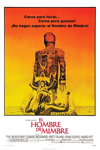Poster de El Hombre de mimbre