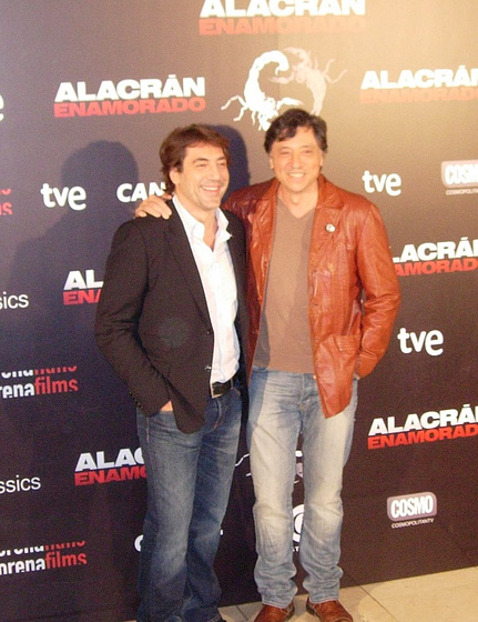 Javier Bardem y Carlos Bardem en Alacrán Enamorado