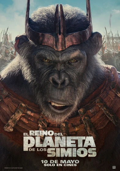 Imagen de El Reino del Planeta de los simios (Cartel personajes español)