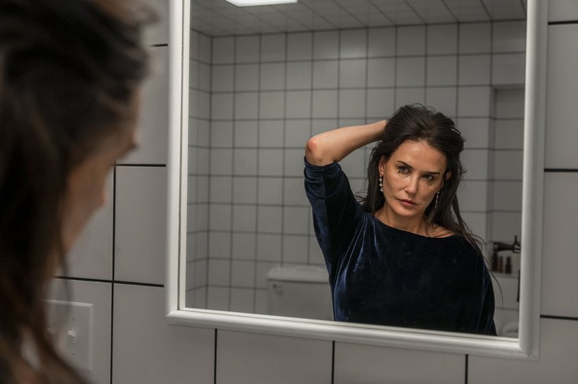 Demi Moore en La Sustancia