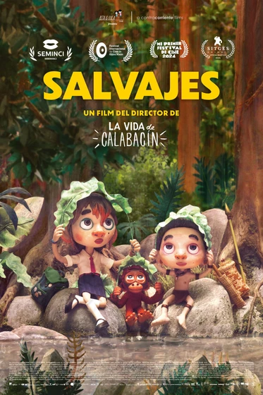 Imagen de salvajes (Cartel español)