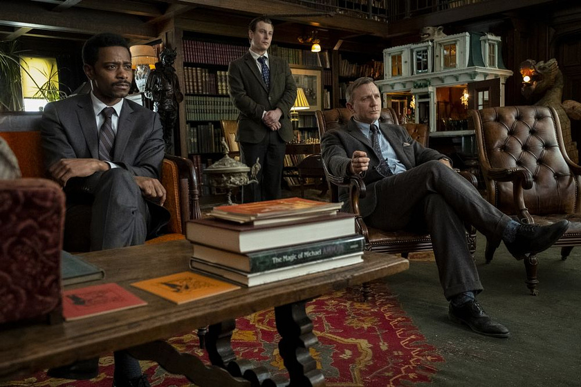 Daniel Craig, Noah Segan y Lakeith Stanfield en Puñales por la Espalda