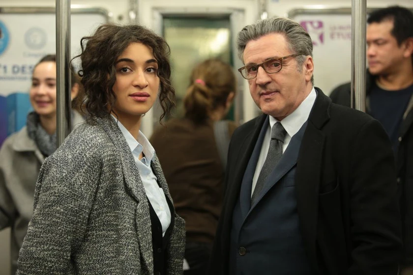Daniel Auteuil y Camélia Jordana en una-razon-brillante