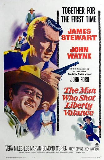 Poster de El Hombre que Mató a Liberty Valance
