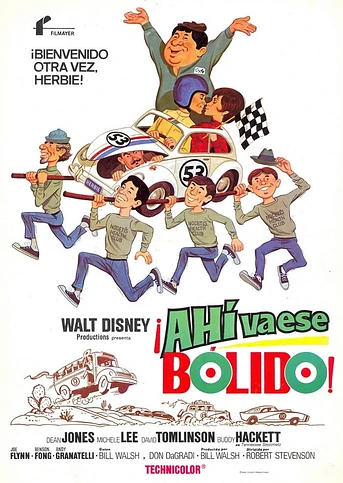 Poster de Ahí va ese bólido