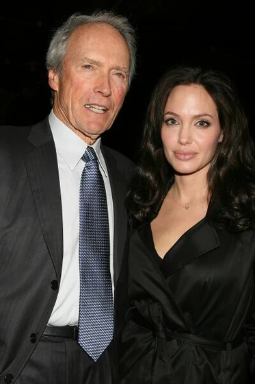 Clint Eastwood y Angelina Jolie en El Intercambio (Premiere en Nueva York. Octubre 2008)