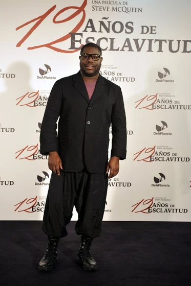 Steve McQueen [III] en 12-anos-de-esclavitud (Photocall en Madrid. Diciembre 2013)
