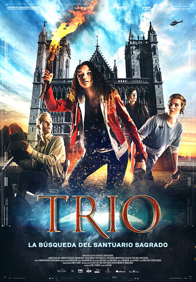 Imagen de Trío. La Búsqueda del santuario sagrado (Cartel español)