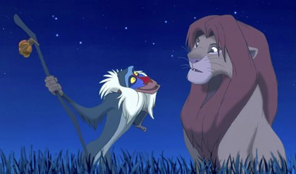 Imagen de el-rey-leon (Rafiki y Simba)