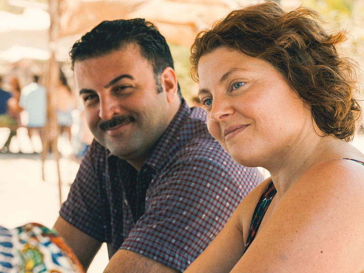 Sophie Guillemin y David Serero en La Isla Roja