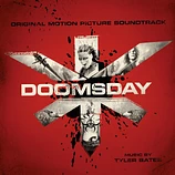 Carátula de la banda de sonido de Doomsday. El Día del Juicio