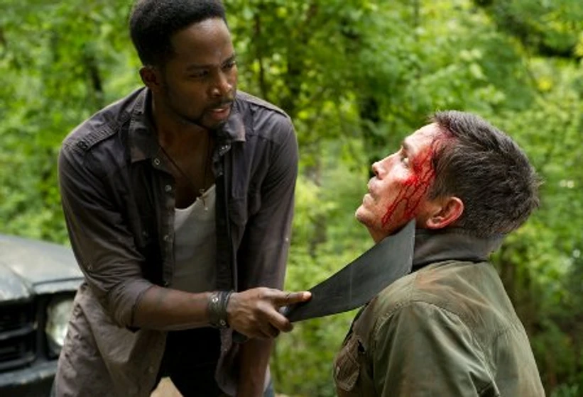 Jim Caviezel y Harold Perrineau en transit-2012