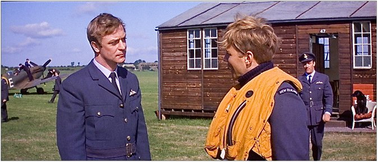 Michael Caine en La Batalla de Inglaterra