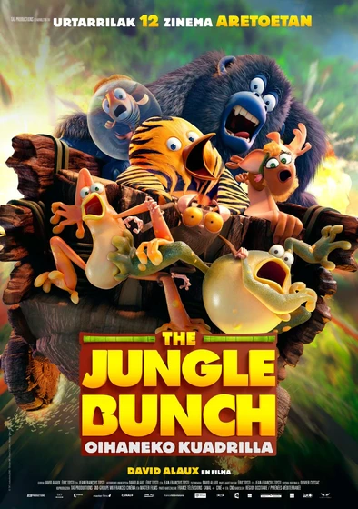 Imagen de the-jungle-bunch-la-panda-de-la-selva (Cartel euskera)