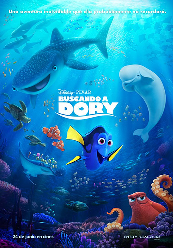 Poster de Buscando a Dory