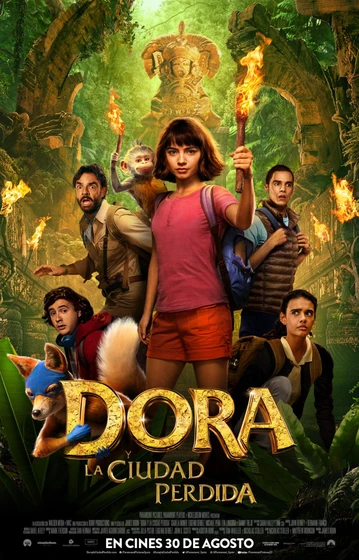 Imagen de dora-y-la-ciudad-perdida (Cartel final español)